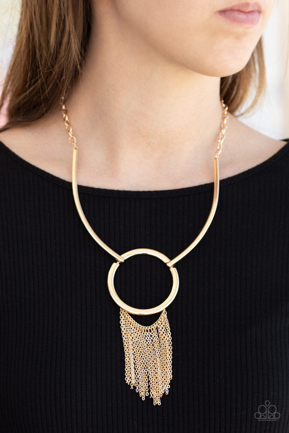Paparazzi Pharaoh Paradise - Gold Necklace - Pusher P