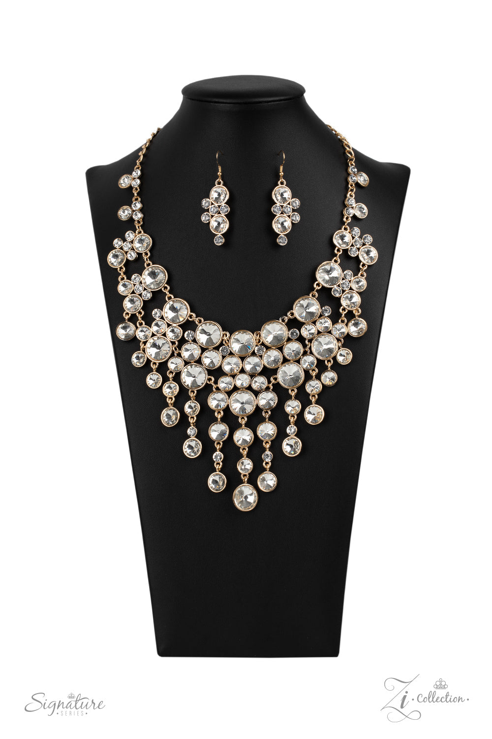 Paparazzi The Rosa - 2020 Zi Collection White Necklace - Pusher P