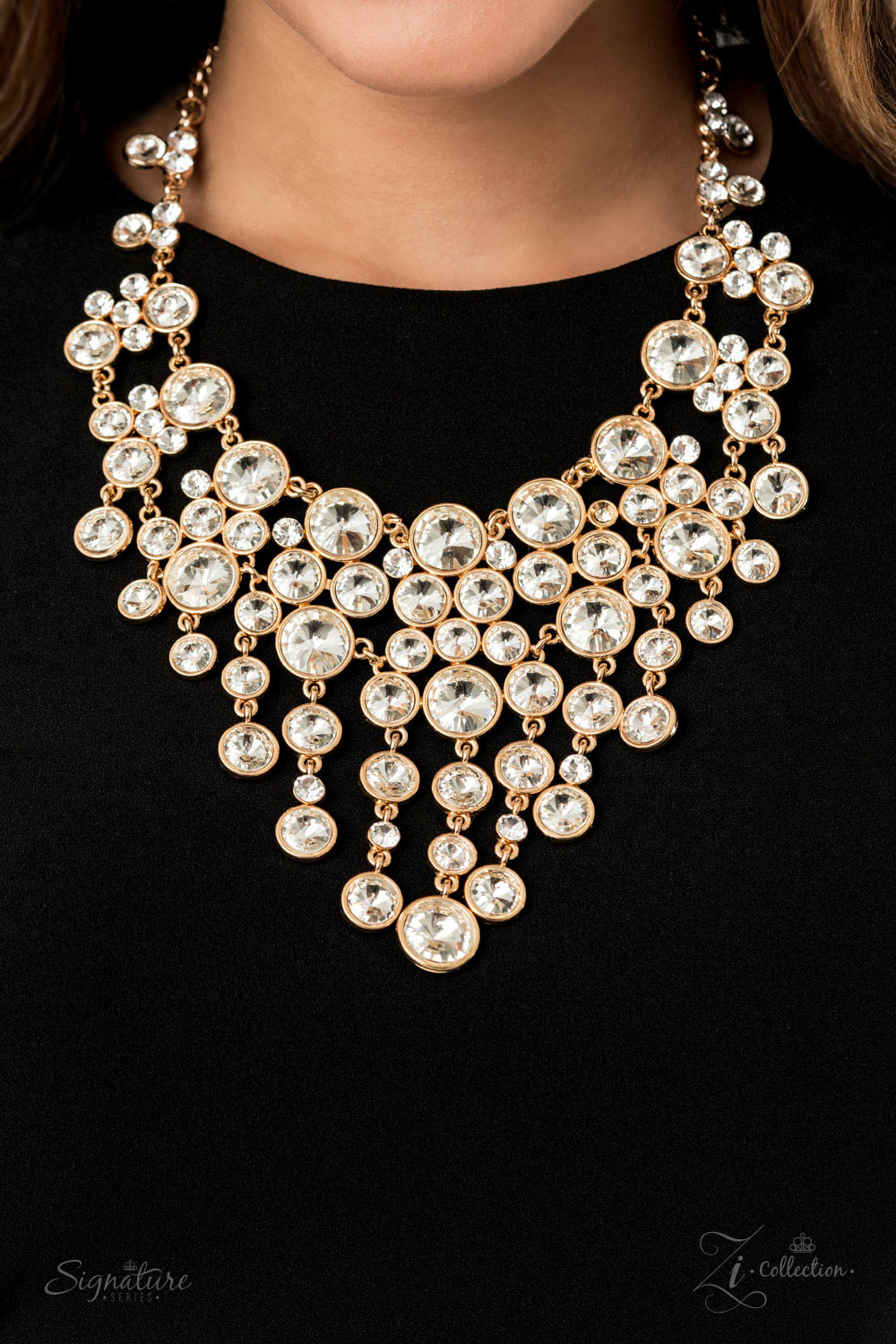 Paparazzi The Rosa - 2020 Zi Collection White Necklace - Pusher P