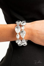 Destined to Dazzle - Bracelet - White Zi Collection | Paparazzi Accessories