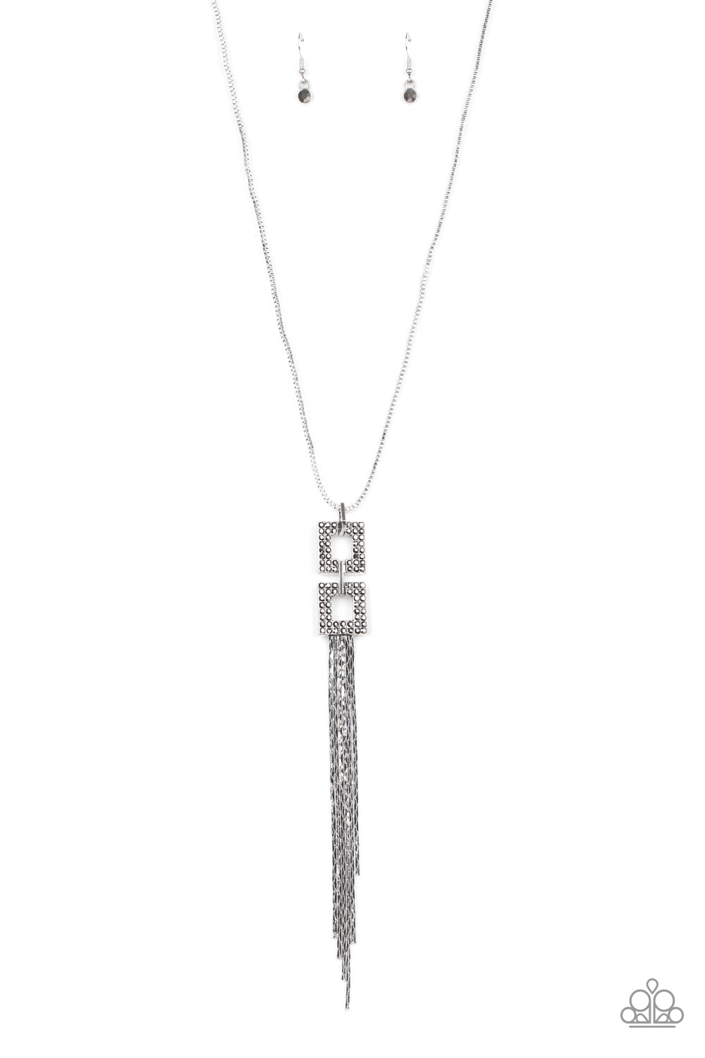 Paparazzi Times Square Stunner - Silver Necklace - Pusher P
