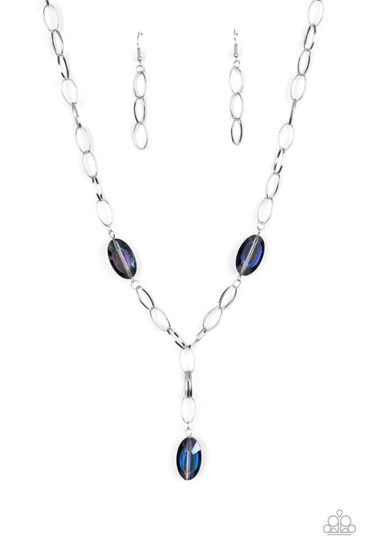 Paparazzi Power Up - Purple Necklace - Pusher P