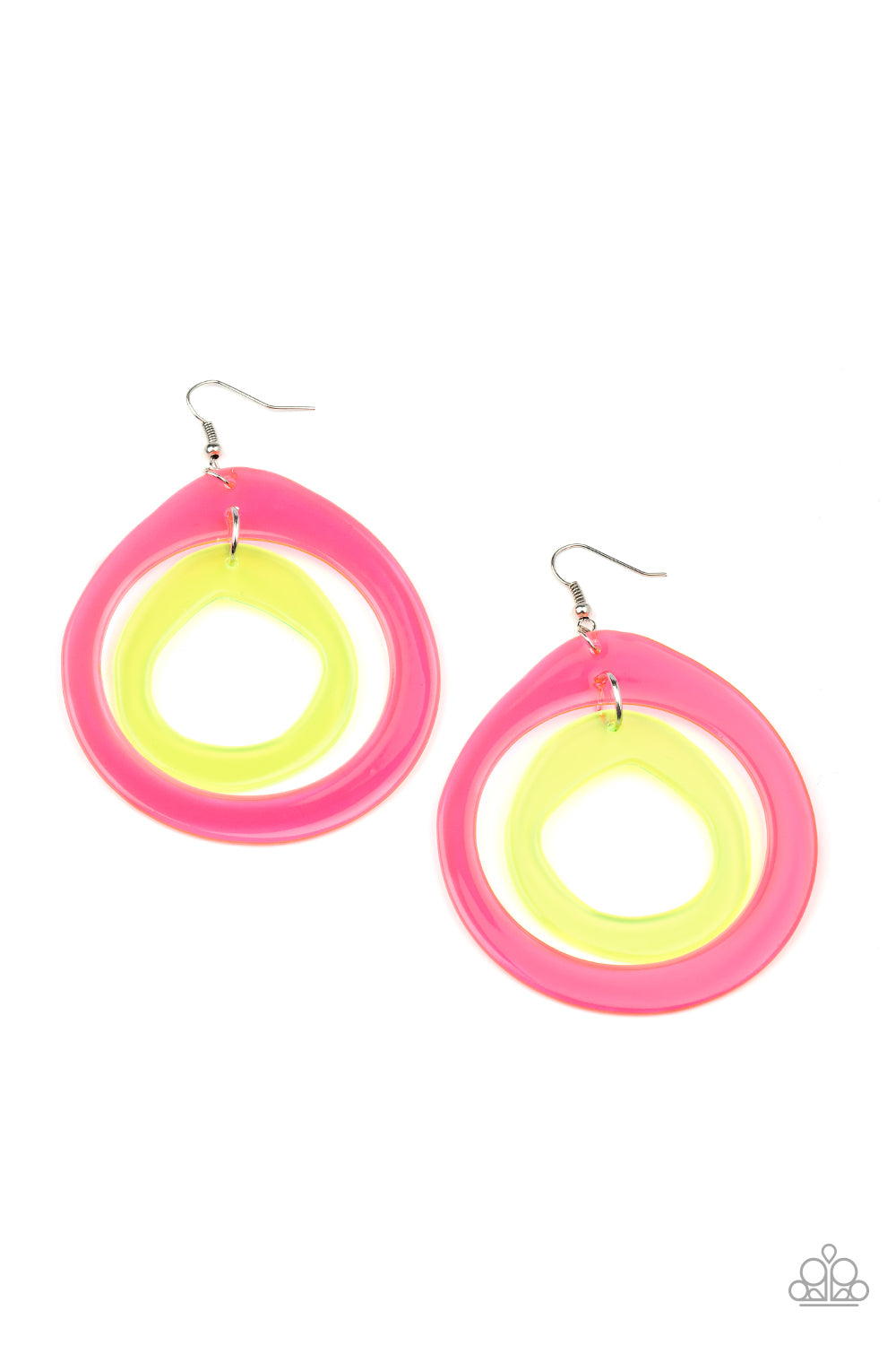 Paparazzi Show Your True NEONS - Multi Earrings - Pusher P