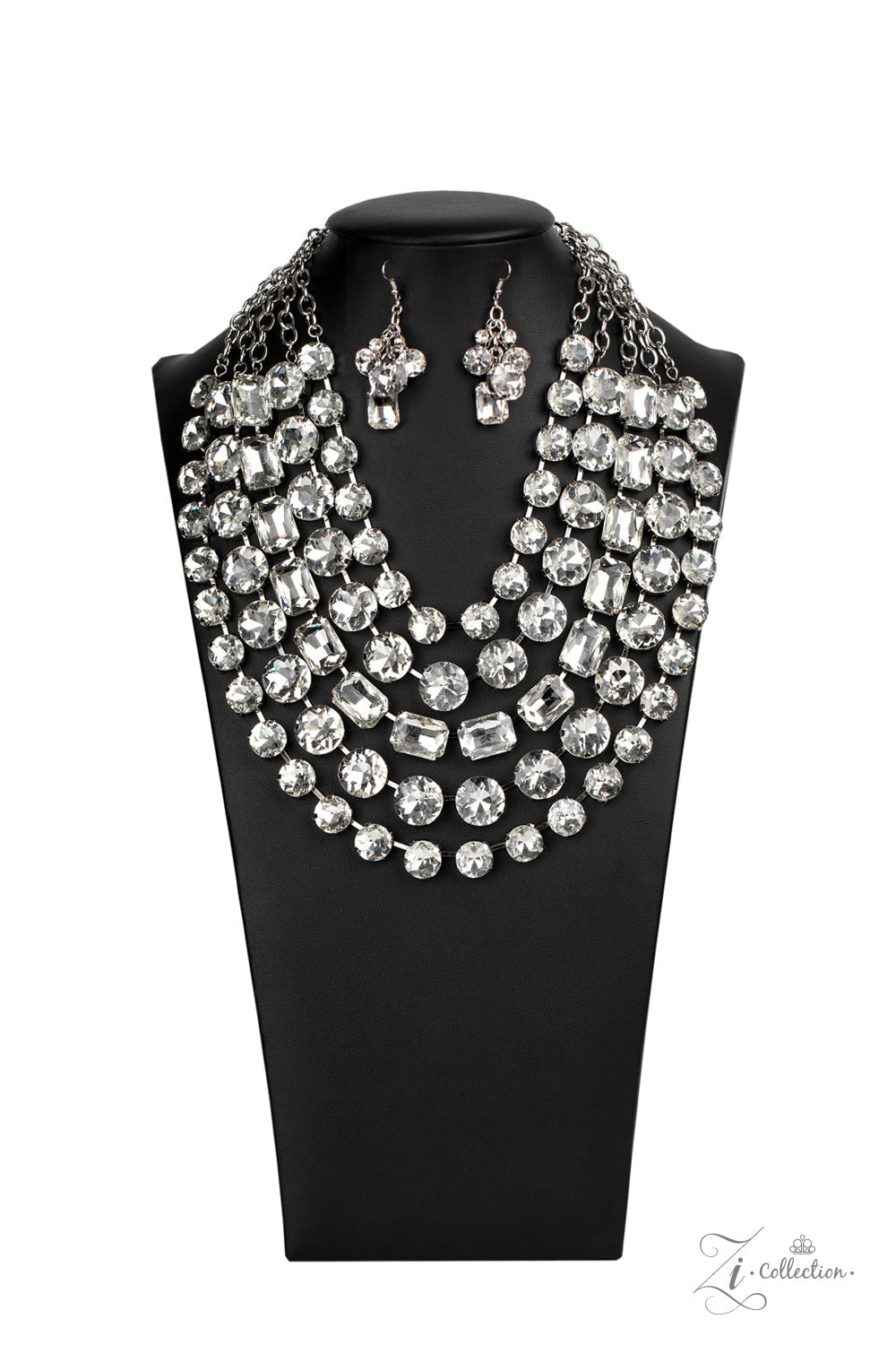 Paparazzi Irresistible 2020 Zi Collection White Necklace - Pusher P