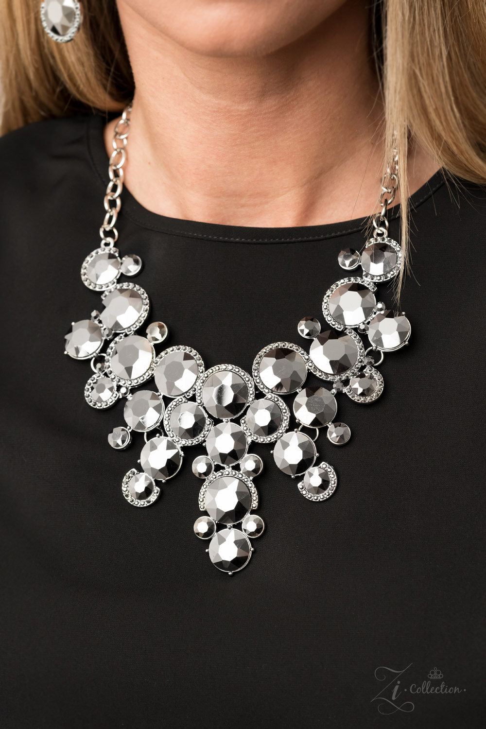 Paparazzi Fierce 2020 Zi Collection Hematite Necklace - Pusher P