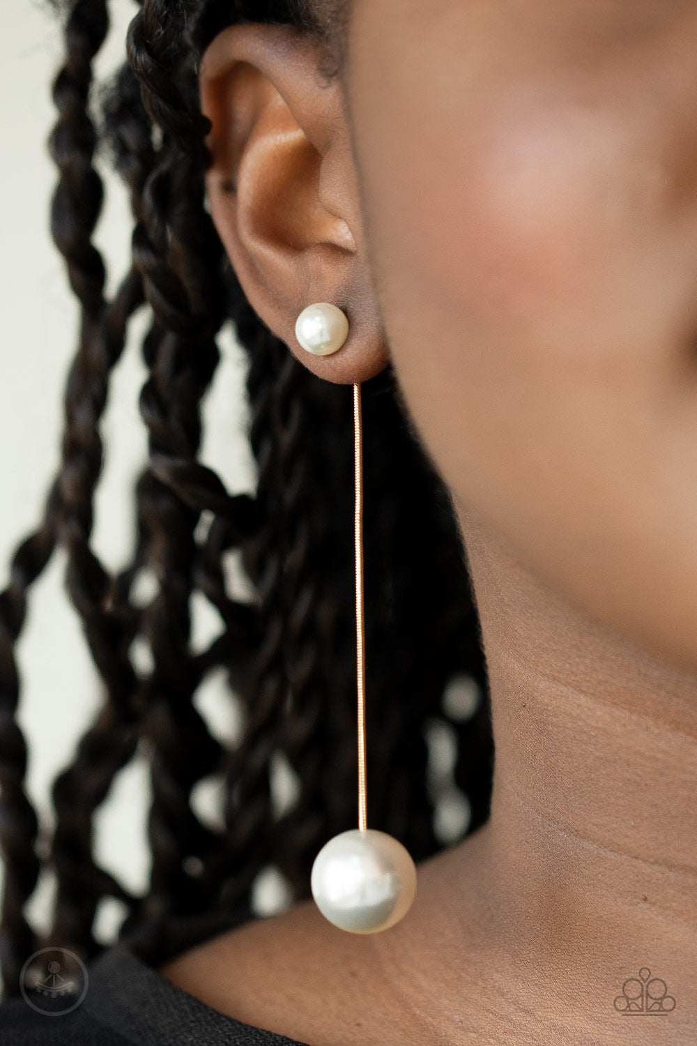 Paparazzi Extended Elegance - Gold Earrings - Pusher P