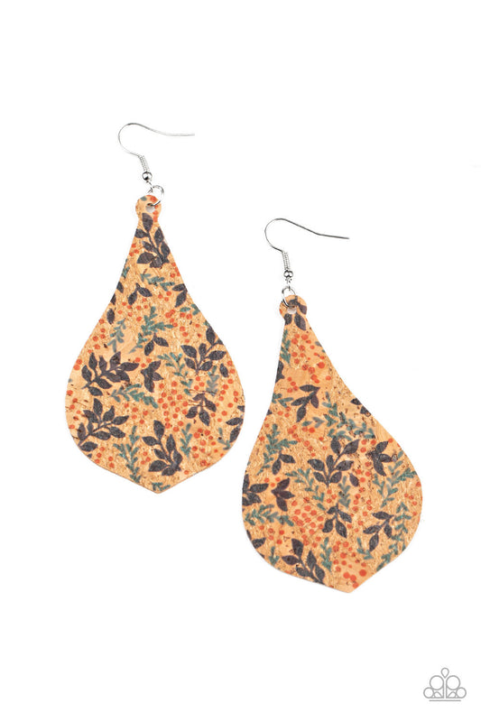 Paparazzi Cork Coast - Multi Earrings
