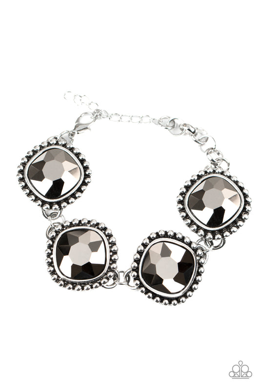 Paparazzi Megawatt - Silver Bracelet - Pusher P
