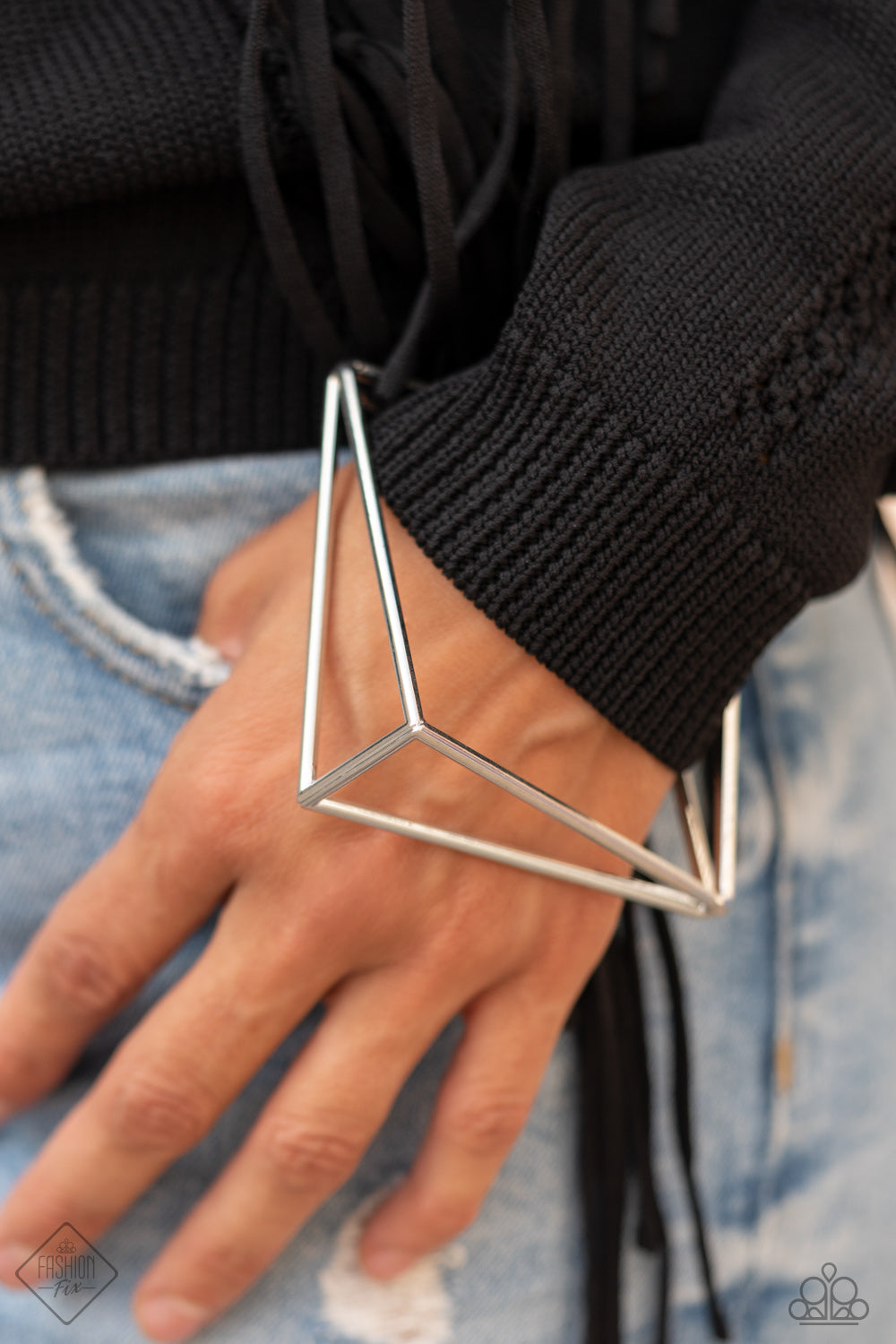 Paparazzi In Another Dimension - Silver Bracelet - Pusher P