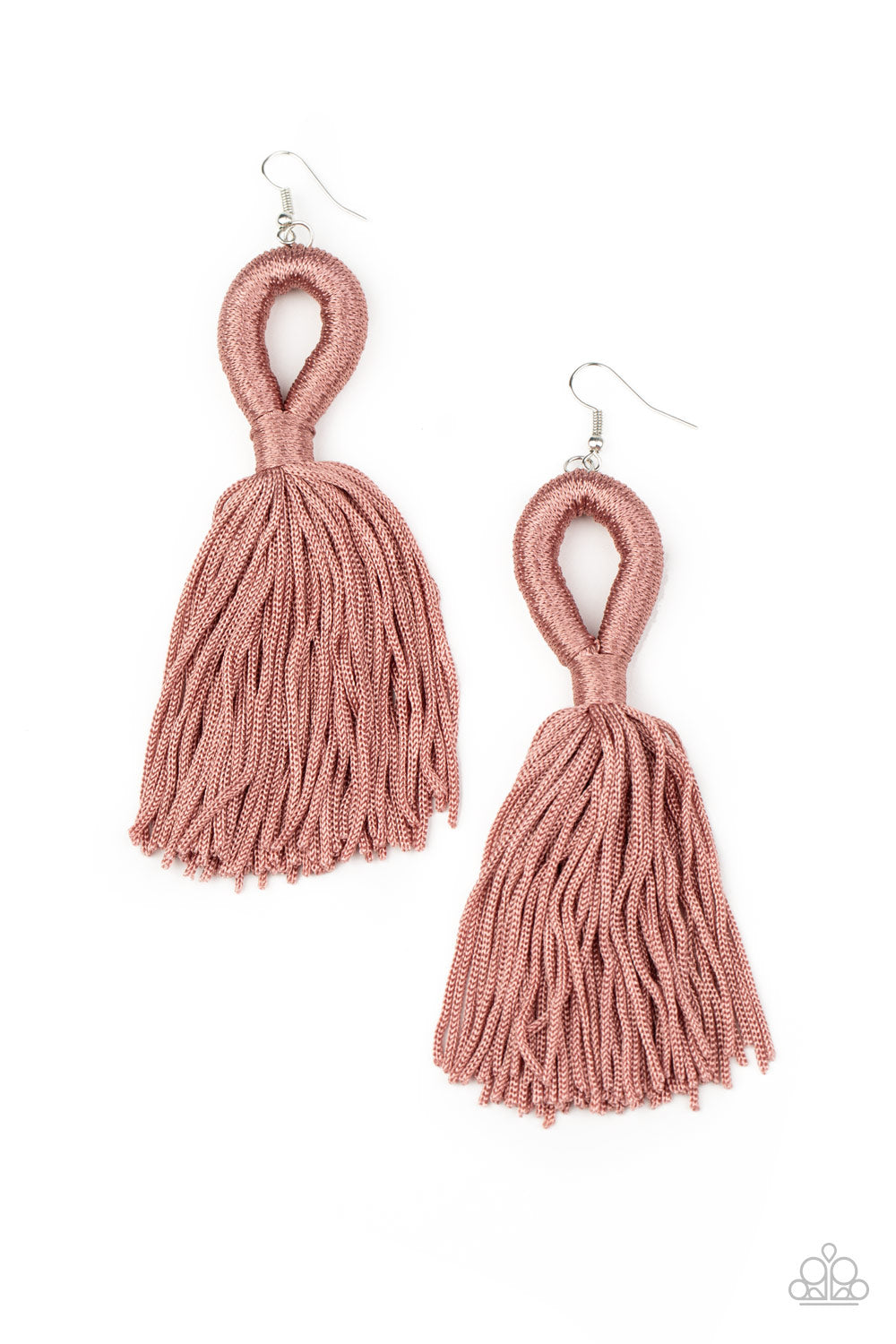 Paparazzi Tassels and Tiaras - Pink Earrings - Pusher P