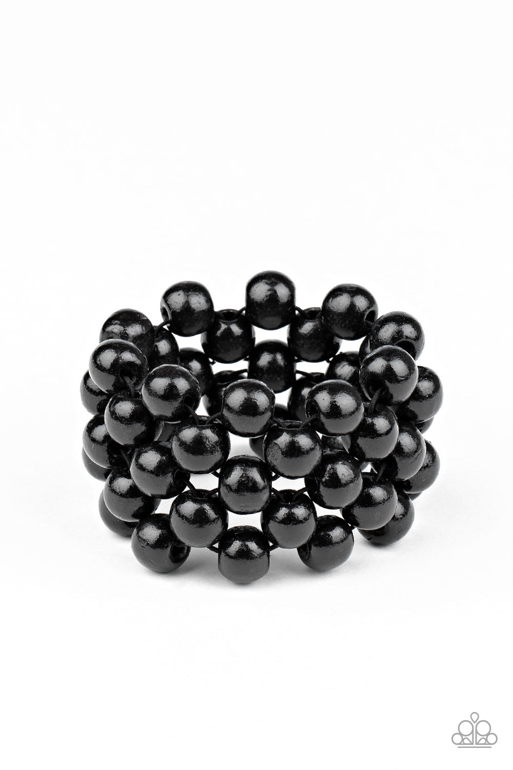 Paparazzi Tiki Tropicana - Black Bracelet - Pusher P