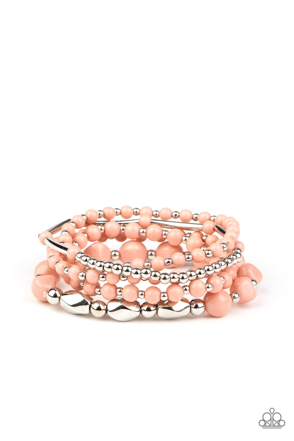 Paparazzi Vibrantly Vintage - Pink Bracelet - Pusher P
