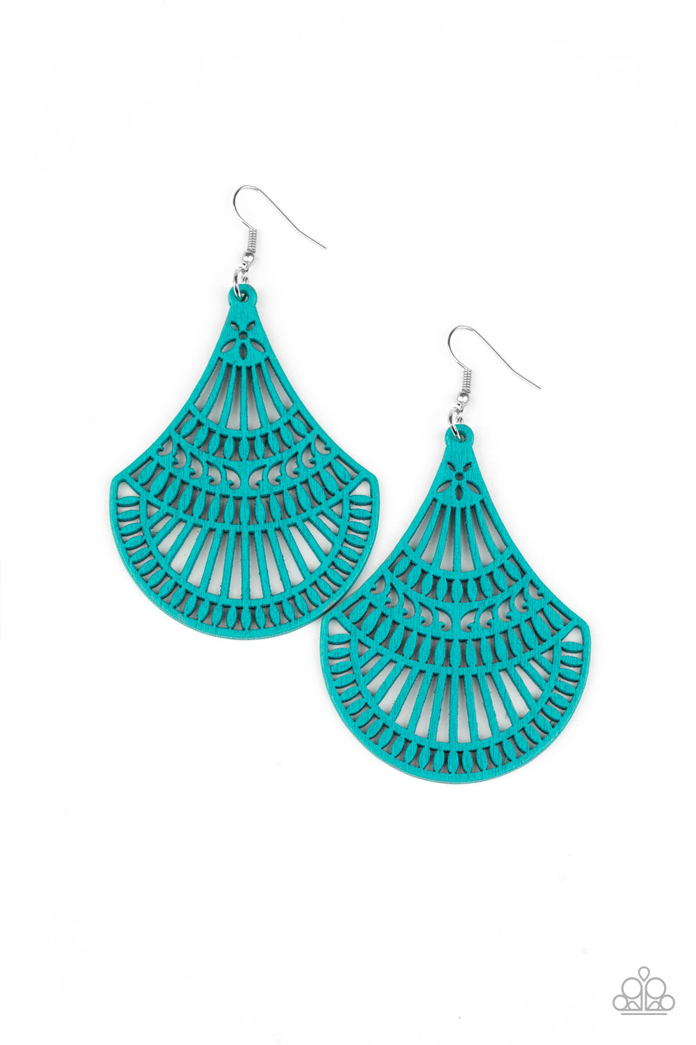 Paparazzi Tropical Tempest - Blue Earrings - Pusher P