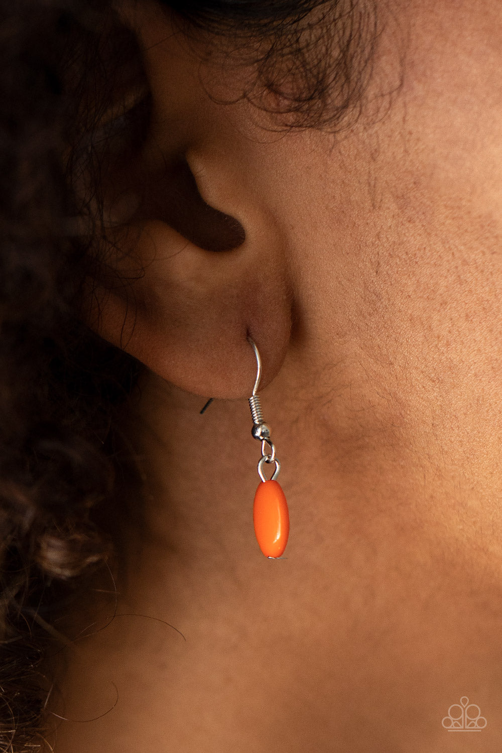Paparazzi Law of the Jungle - Orange Necklace - Pusher P