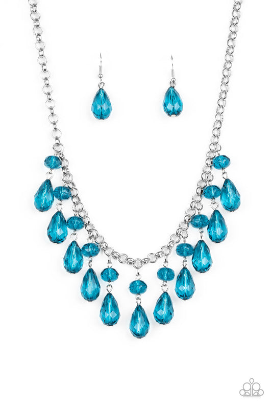 Paparazzi Crystal Enchantment - Blue Necklace - Pusher P