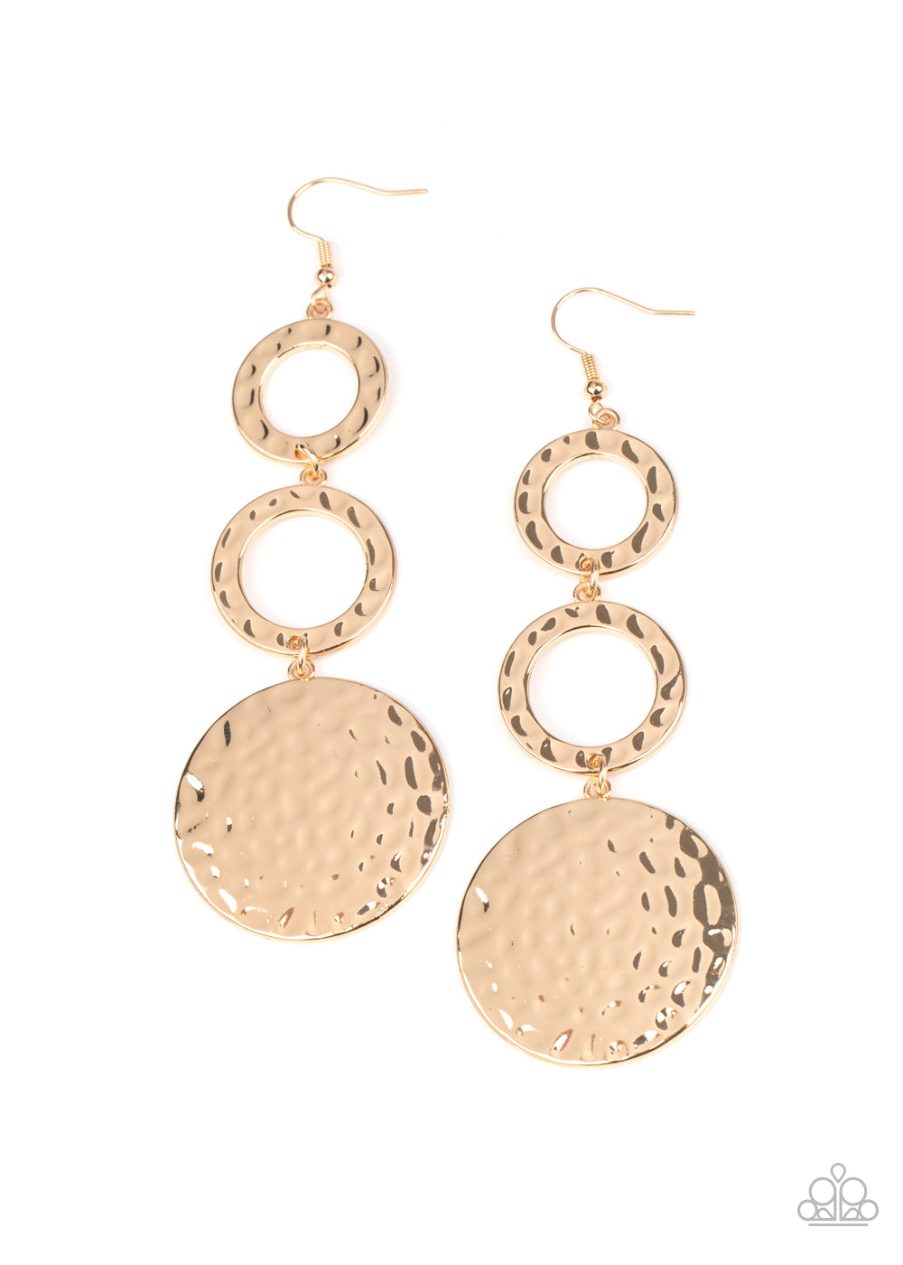 Paparazzi Blooming Baubles - Gold Earrings - Pusher P