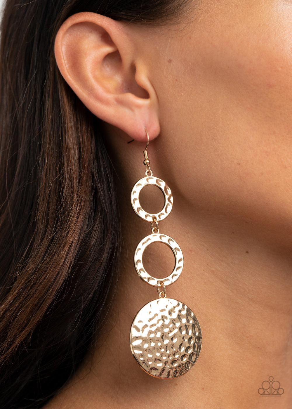 Paparazzi Blooming Baubles - Gold Earrings - Pusher P