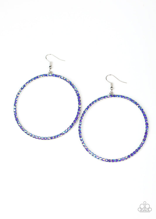 Paparazzi Wide Curves Ahead - Multi Earrings