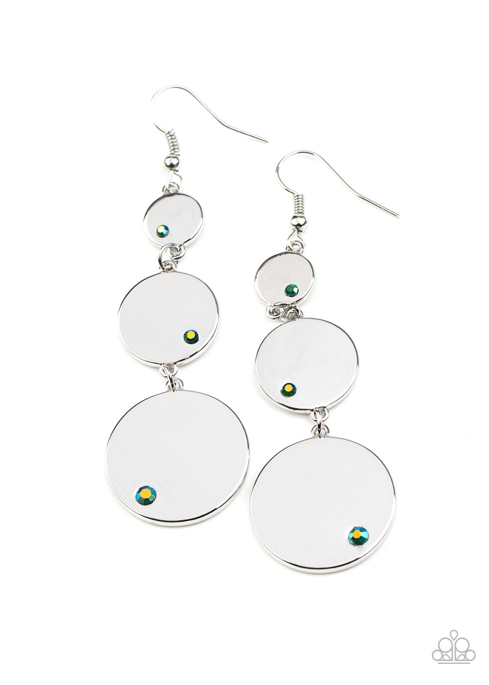 Paparazzi Poshly Polished - Multi Earrings - Pusher P