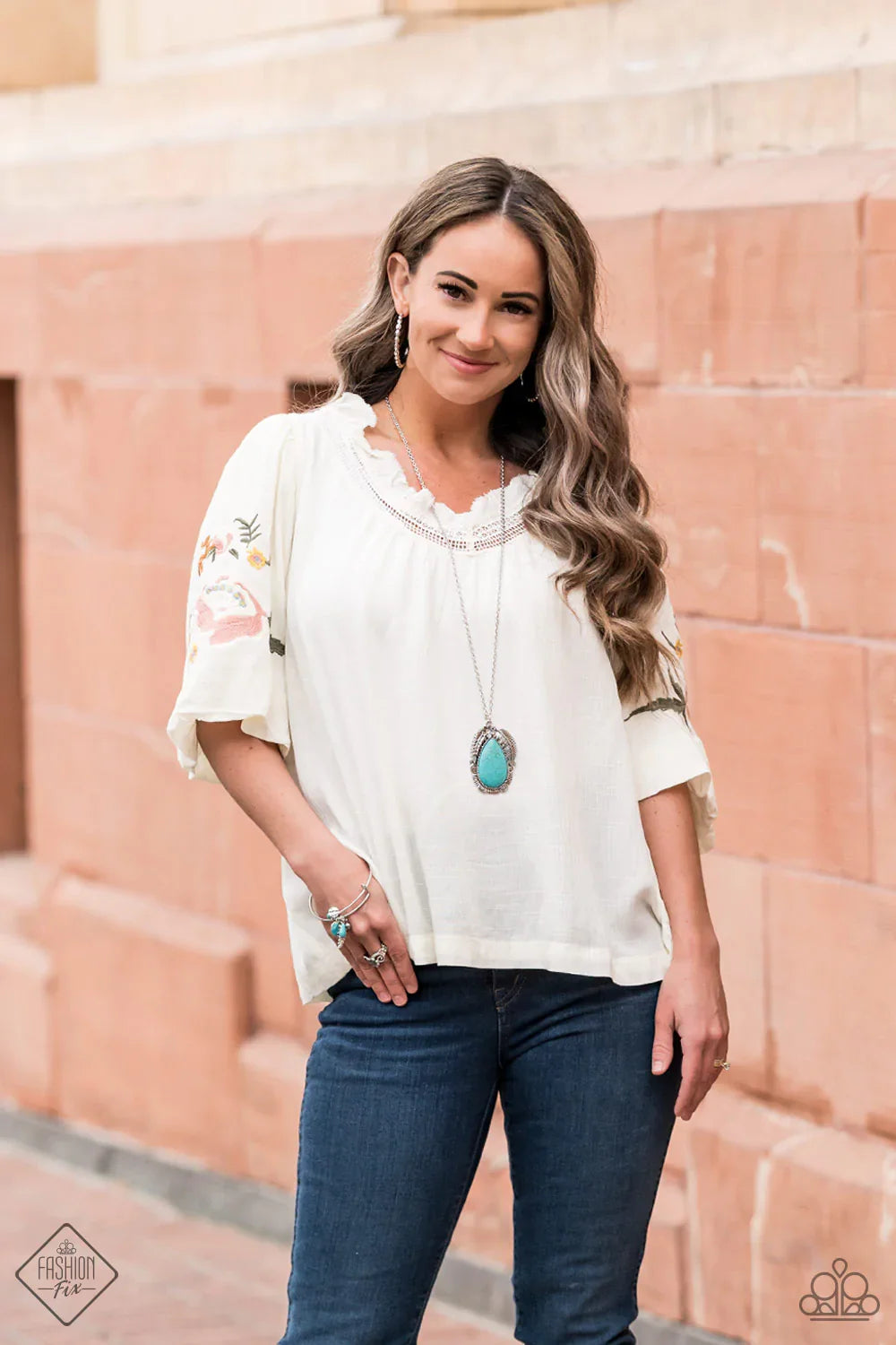 Paparazzi Simply Santa Fe - May's Fashion Fix 2021 Complete Trend Blend - Pusher P
