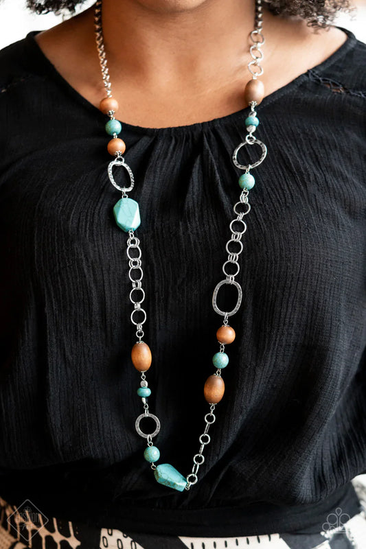 Paparazzi Simply Santa Fe - June's Fashion Fix 2021 Complete Trend Blend - Pusher P