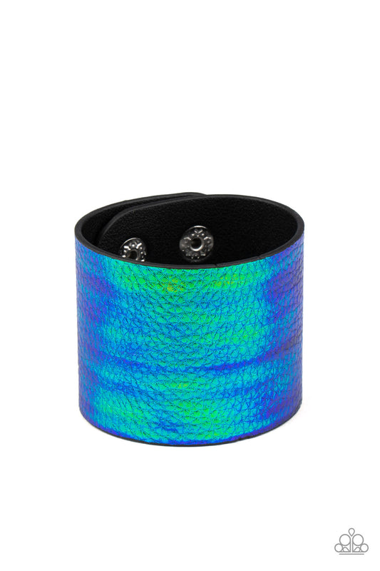 Paparazzi Cosmo Cruise - Blue Bracelet - Pusher P