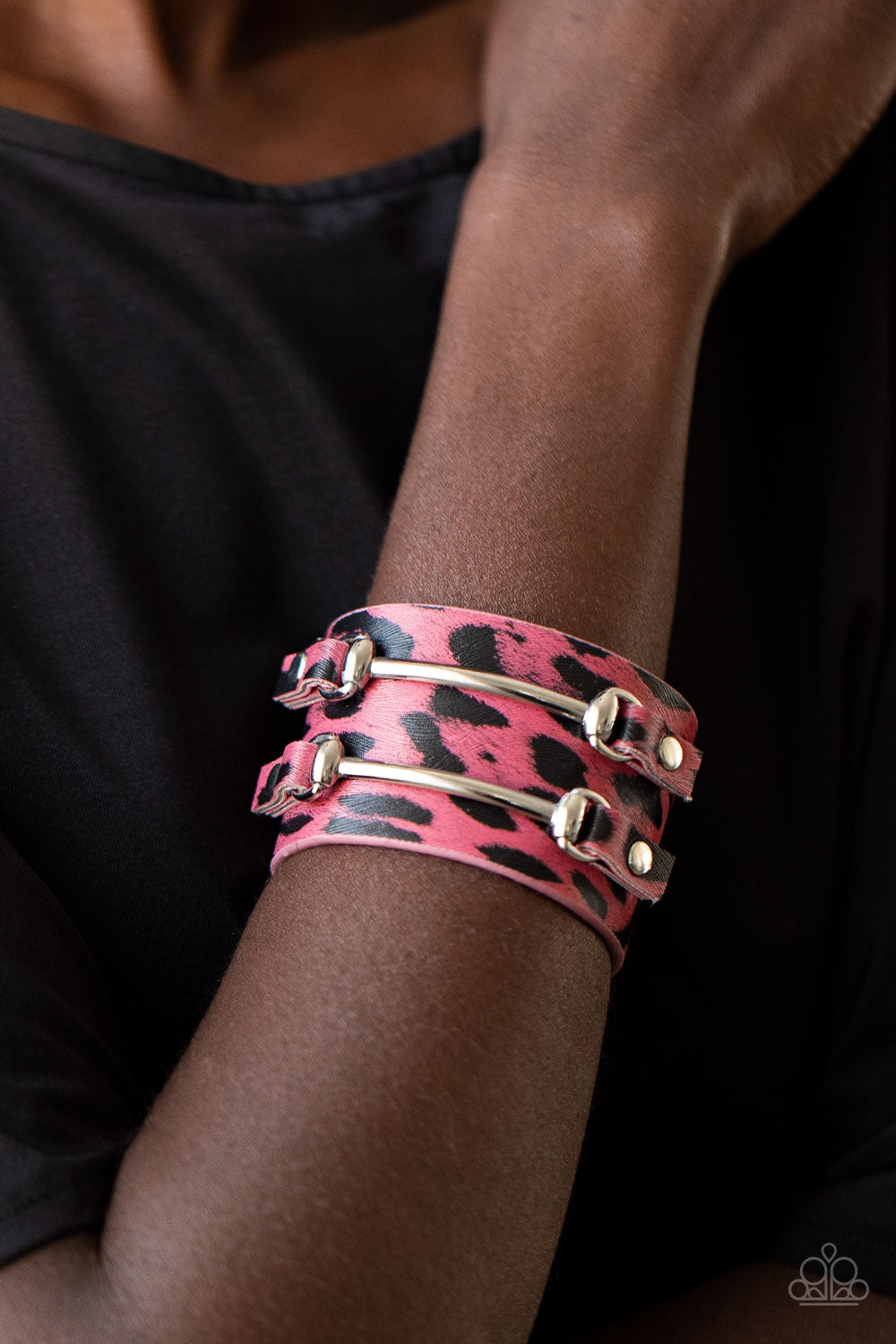 Paparazzi Safari Scene - Pink Bracelet - Pusher P