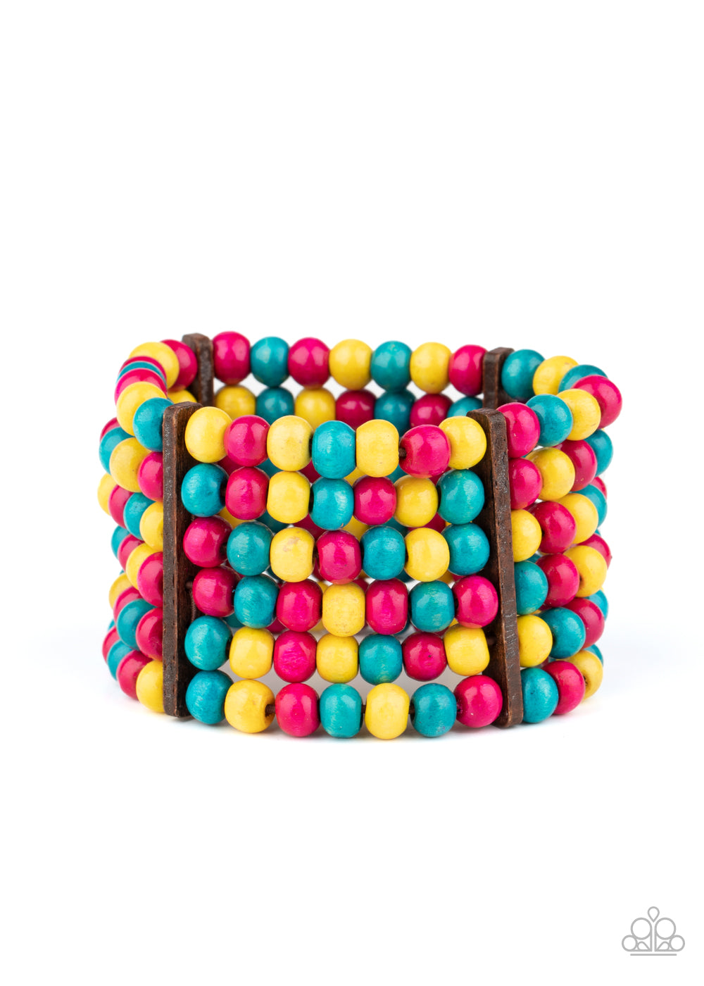 Paparazzi Tanning in Tanzania - Multi Bracelet - Pusher P