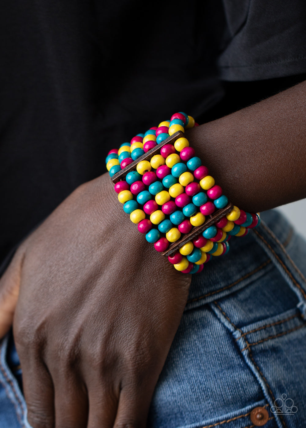 Paparazzi Tanning in Tanzania - Multi Bracelet - Pusher P
