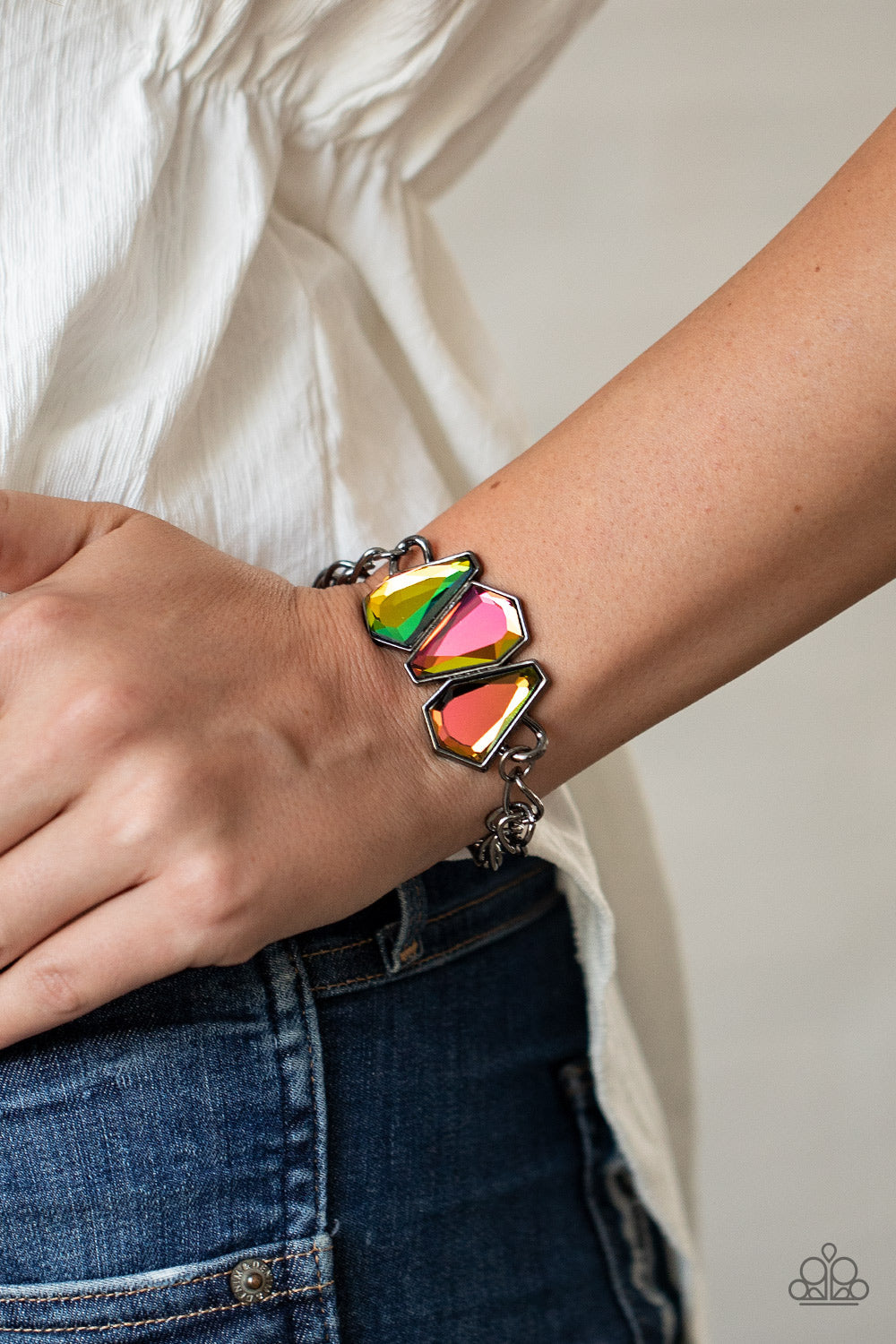 Paparazzi Raw Radiance - Multi Bracelet - Pusher P