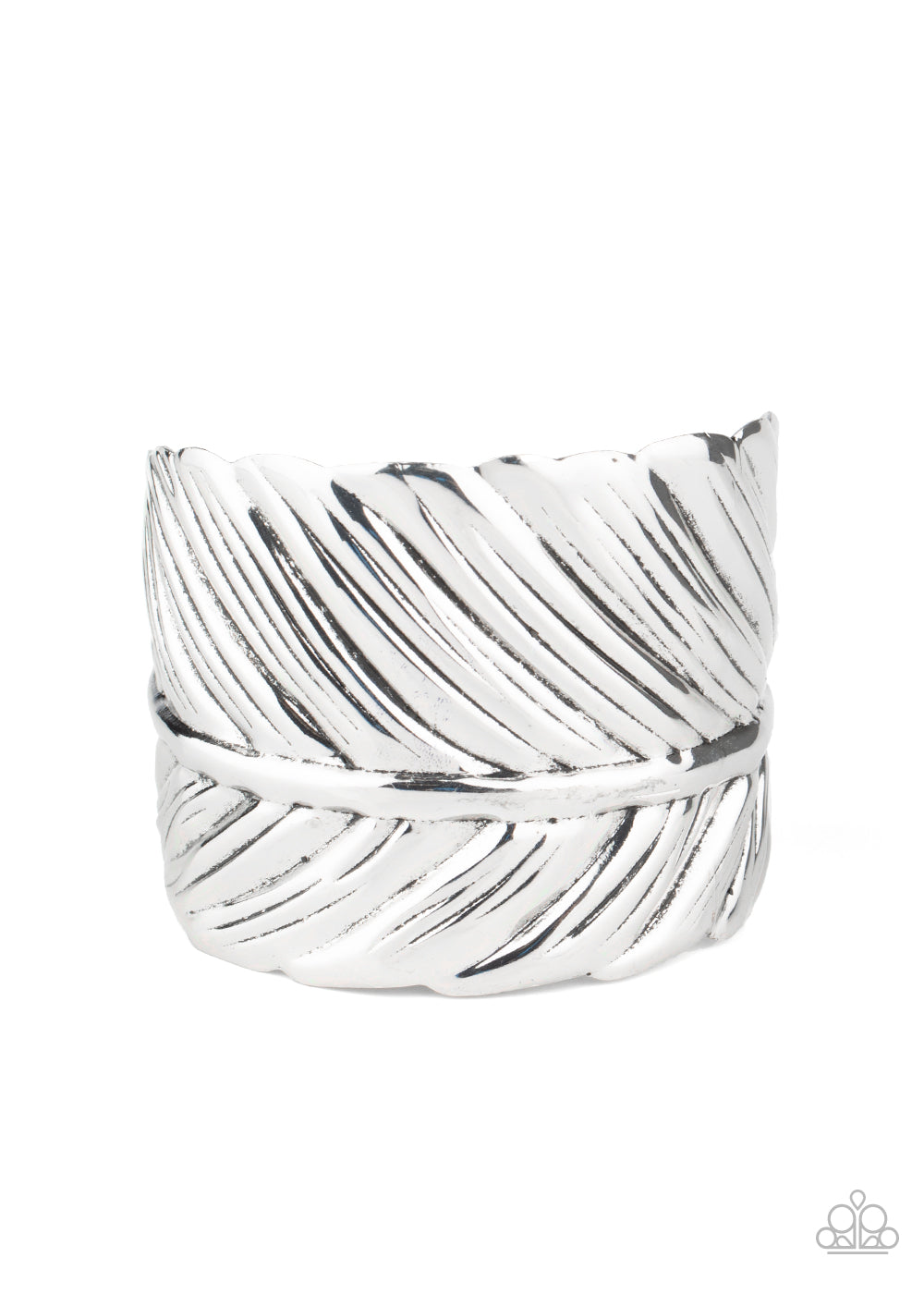 Paparazzi Where Theres a QUILL, Theres a Way - Silver Bracelet - Pusher P
