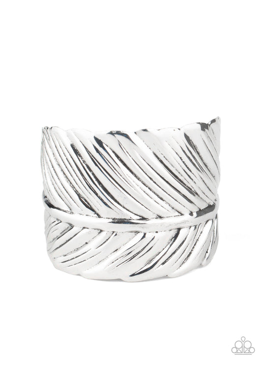 Paparazzi Where Theres a QUILL, Theres a Way - Silver Bracelet - Pusher P