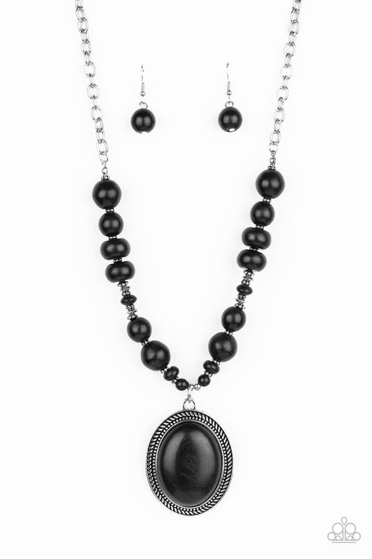 Paparazzi Home Sweet HOMESTEAD - Black Necklace - Pusher P