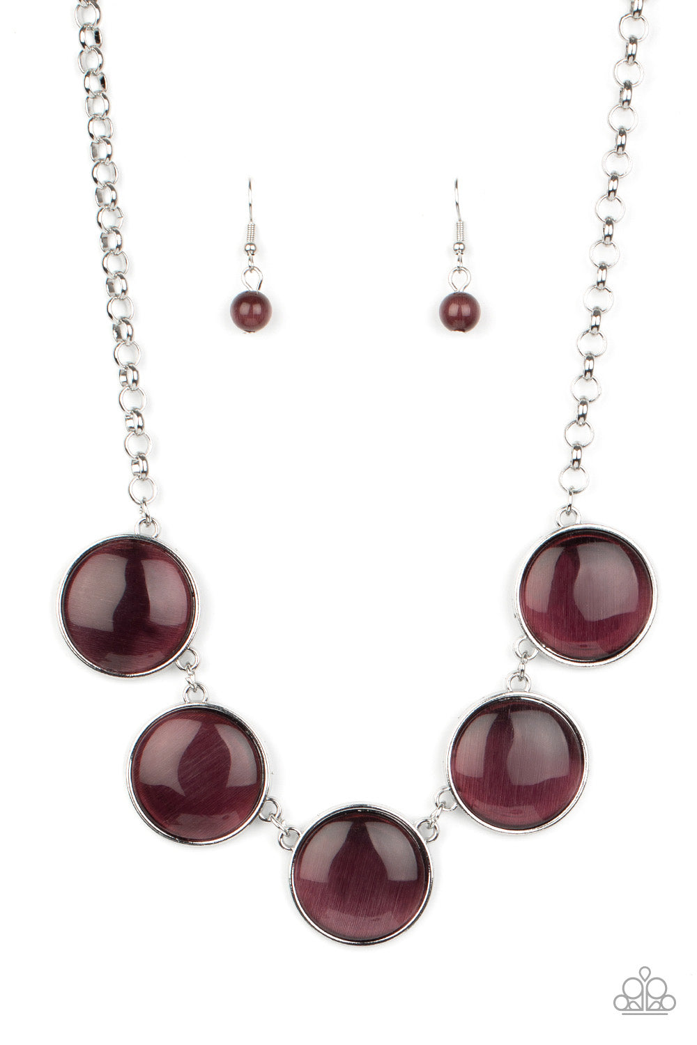 Paparazzi Ethereal Escape - Purple Necklace - Pusher P