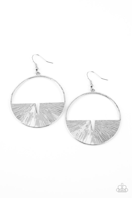 Paparazzi Reimagined Refinement - Silver Earrings