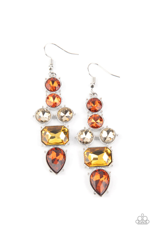 Paparazzi Look At Me GLOW! - Multi Earrings - Pusher P