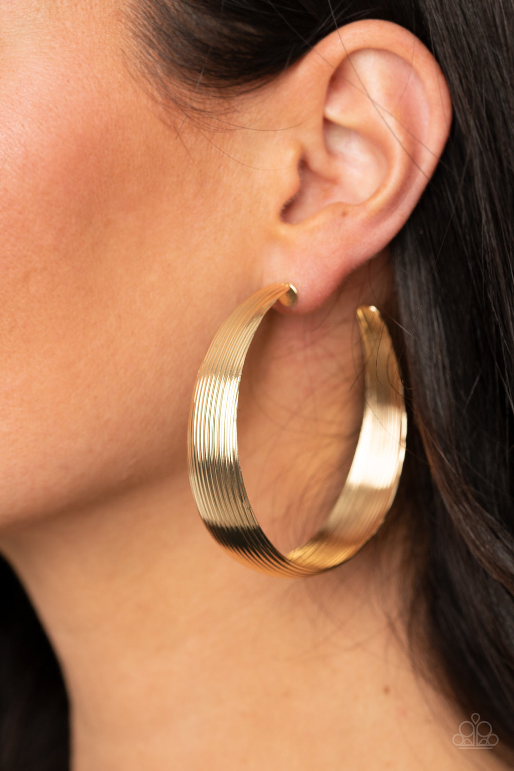 Paparazzi Desert Wanderings - Gold Earrings - Pusher P