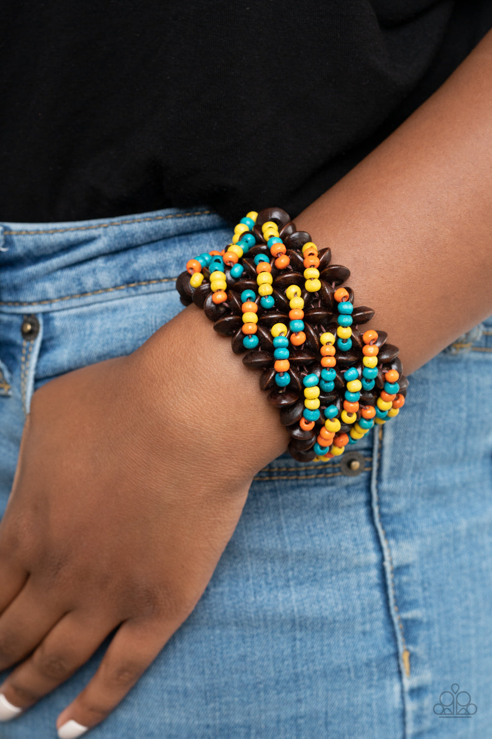 Paparazzi Cozy in Cozumel - Multi Bracelet - Pusher P