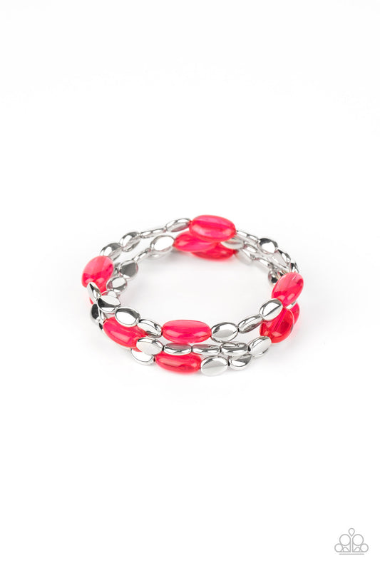 Paparazzi Sorry to Burst Your BAUBLE - Pink Bracelet - Pusher P