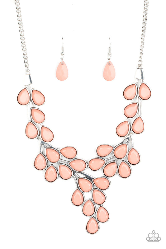 Paparazzi Eden Deity - Pink Necklace