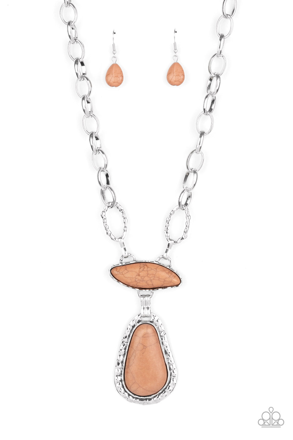 Paparazzi Rural Rapture - Brown Necklace - Pusher P