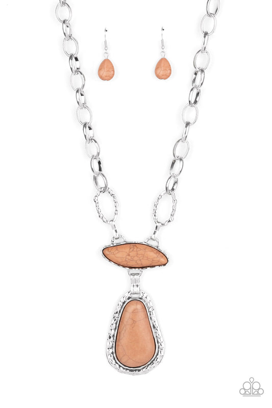 Paparazzi Rural Rapture - Brown Necklace - Pusher P
