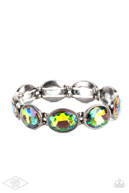 Paparazzi DIVA In Disguise - Multi Bracelet - Black Diamond Life if the Party Exclusive