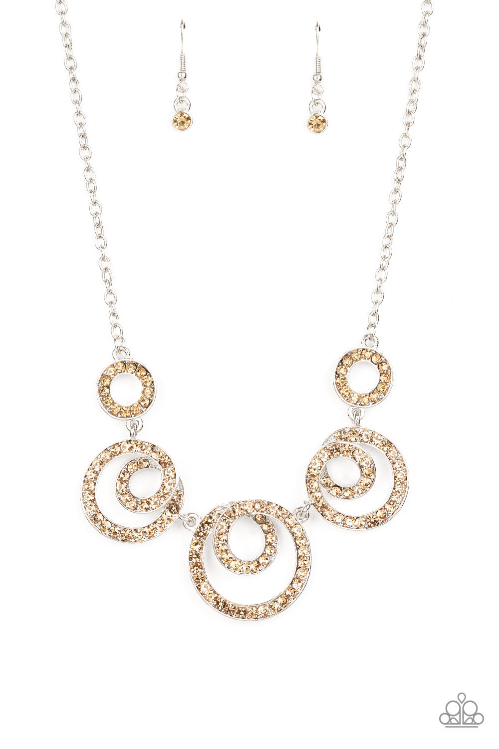 Paparazzi Total Head-Turner - Brown Necklace - Pusher P