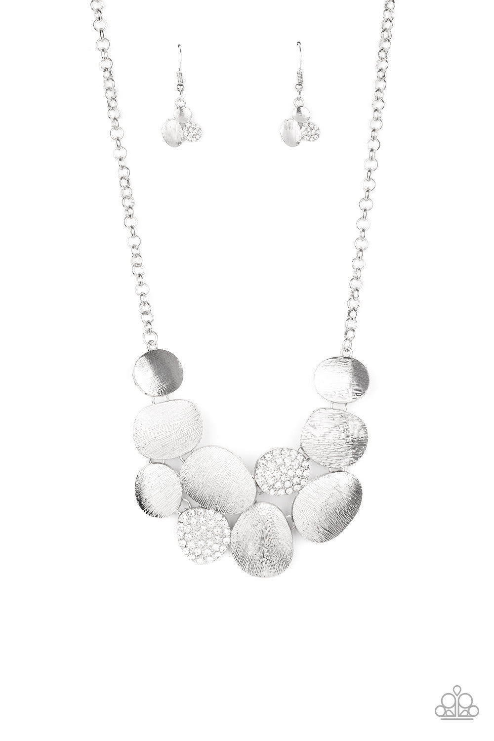 Paparazzi A Hard LUXE Story - White Necklace - Pusher P