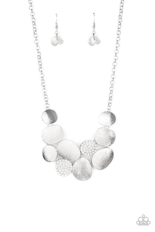 Paparazzi A Hard LUXE Story - White Necklace - Pusher P