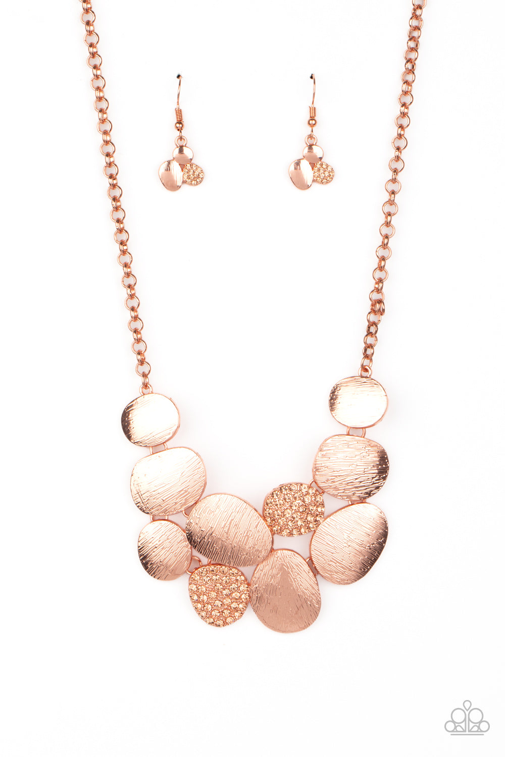 Paparazzi A Hard LUXE Story - Copper Necklace - Pusher P