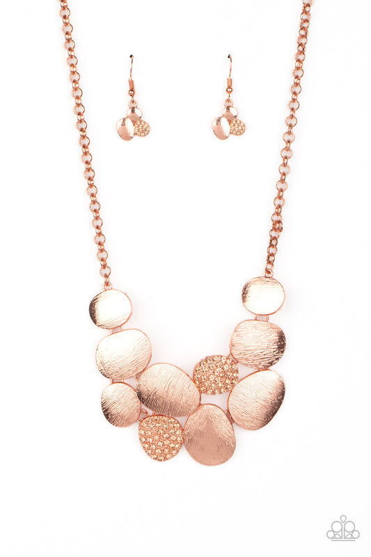 Paparazzi A Hard LUXE Story - Copper Necklace - Pusher P