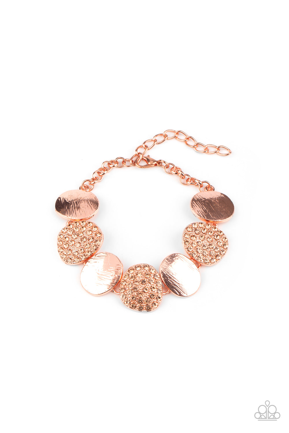 Paparazzi Tough LUXE - Copper Bracelet - Pusher P