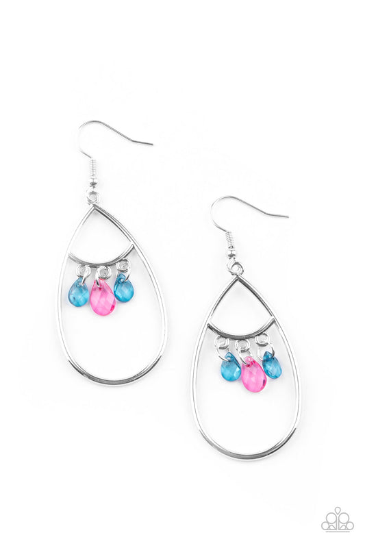 Paparazzi Shimmer Advisory - Multi Earrings - Pusher P